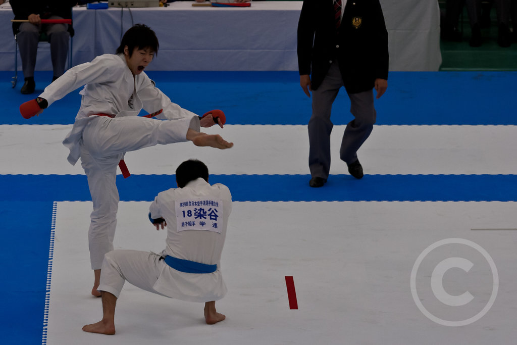 Karate Competition in Tokyo