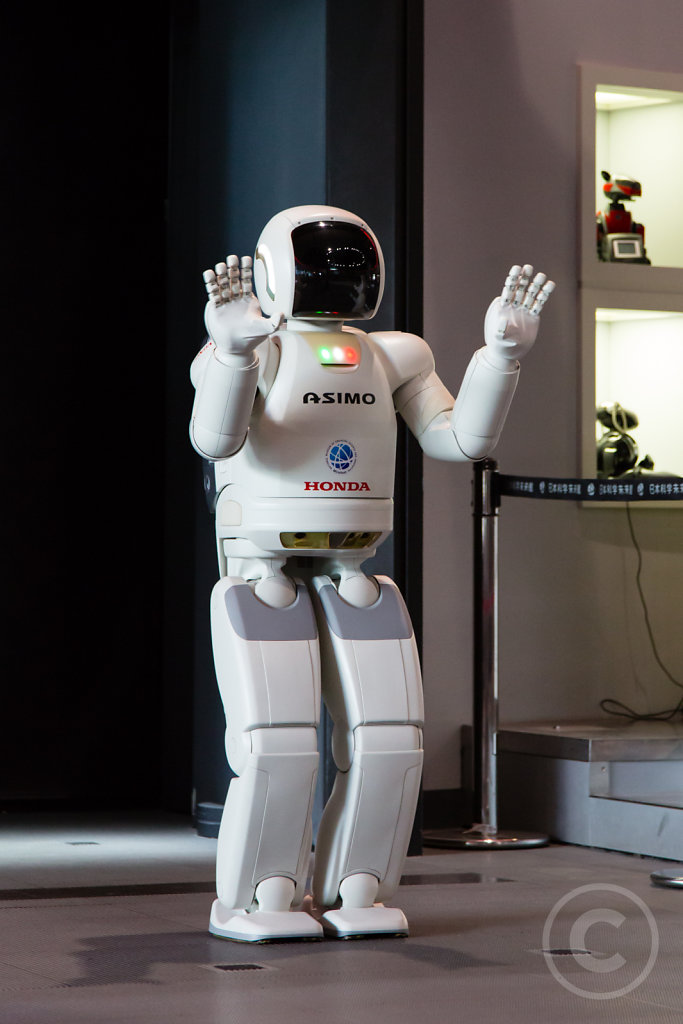 Asimo says good bye