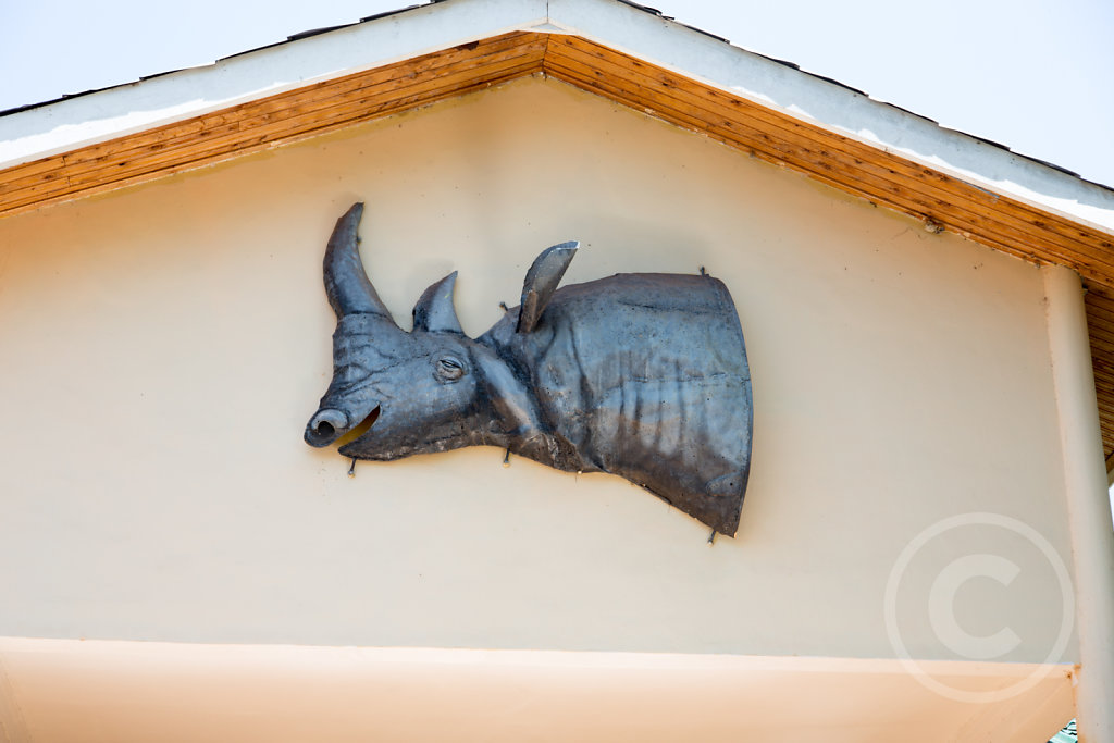 Entrance of Ngorongoro crater